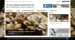 Desktop Screenshot of gombaforum.hu
